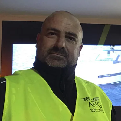 Marc Gallo, dirigeant d'AMG Sécurité